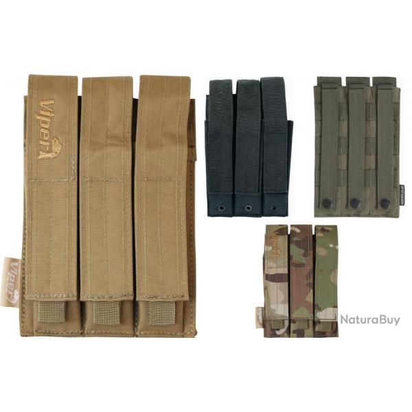 Poche Molle triple chargeurs ARP9 et PM5 Viper COYOTE