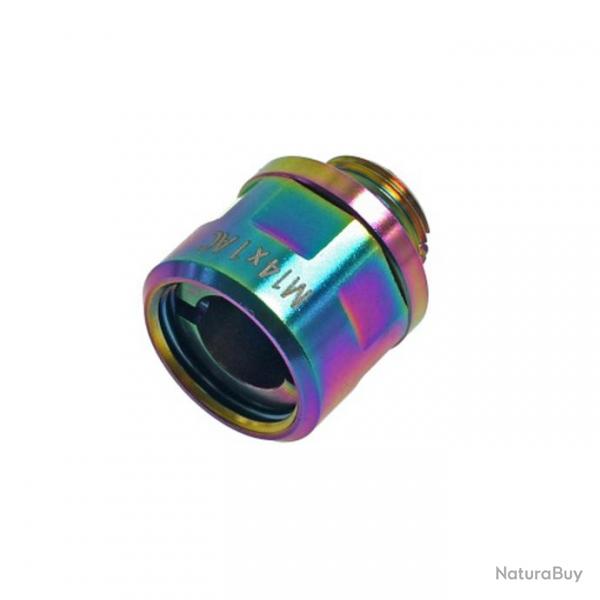 Adaptateur silencieux A01 male 11mm + vers male 14mm - pour Hi-Capa et 1911 RAINBOW