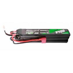 Batterie 11.1v 2400 mah 3 sticks T-Dean Genspow 11.1v 2400 mah 25 C 3 éléments