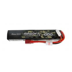 Batterie airsoft Gen Ace Lipo 7.4 V 25C 2S1P 1000mAh 7.4V 1000mah T Plug
