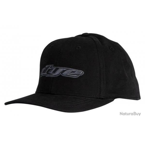 Casquette Dye Flex Curved avec marquage Dye sur le devant L/XL Noir/Gris