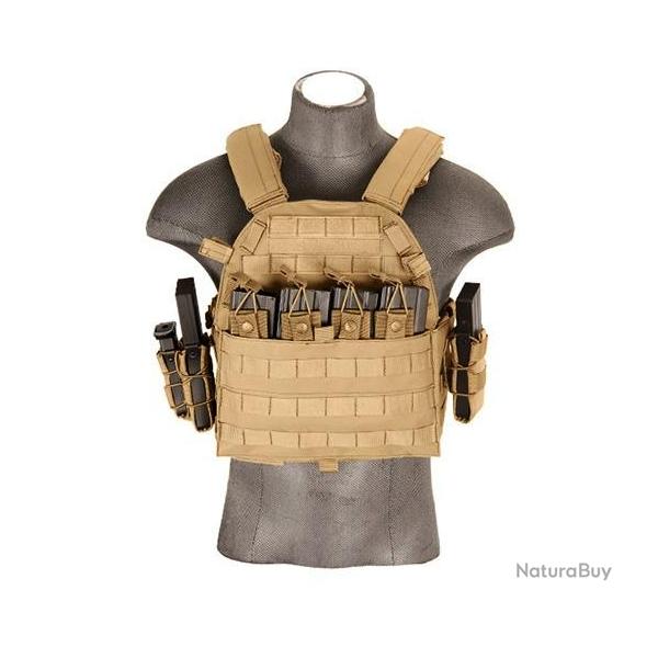 Gilet Plate Carrier 69T4 od 1000D Vert