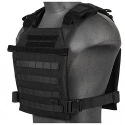 Gilet léger Plate carrier noir 1000D Noir