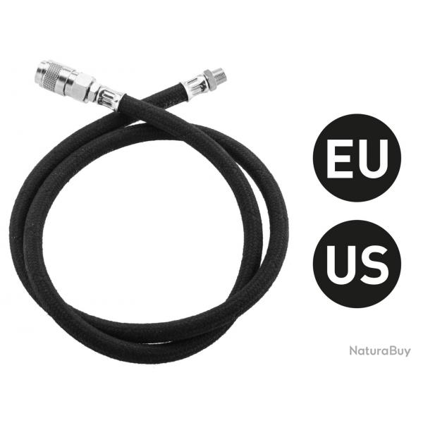 Ligne complte renforce QD type EU ou US US / 90 cm