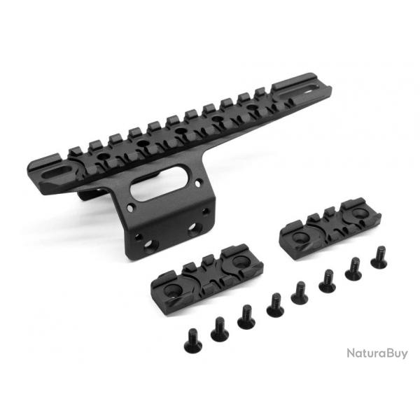 Front rail set noir pour AAC T10