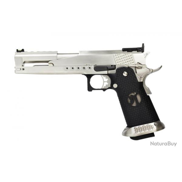 Rplique airsoft HX2201 IPSC split silver gaz GBB Rplique HX2201