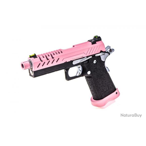 Rplique GBB gaz Hi-Capa 4.3 Noir / Rose 0,9J