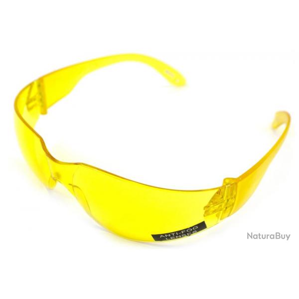 Lunettes rigides Anti bue jaune non rglables - Nuprol