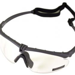 Lunettes Battle Pro Thermal Gris/Clear avec insert - Nuprol