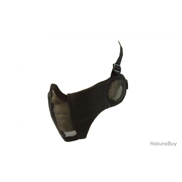 Bas de masque grillage V3 Noir / Black