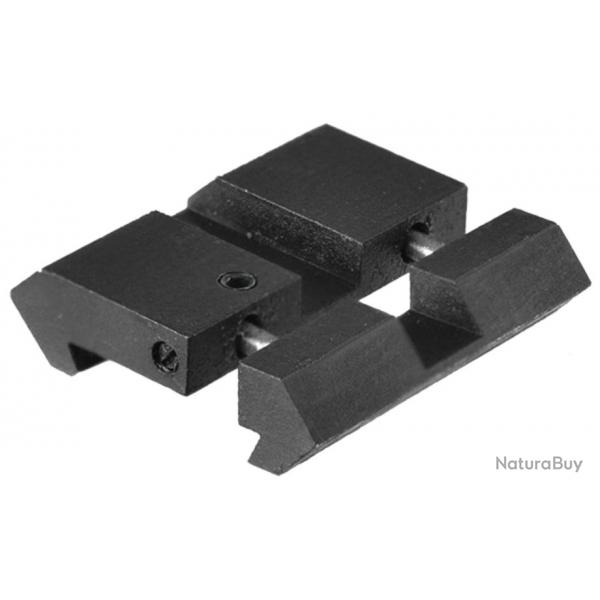 Lot de 2 adaptateurs pour rails 11 mm - 21 mm