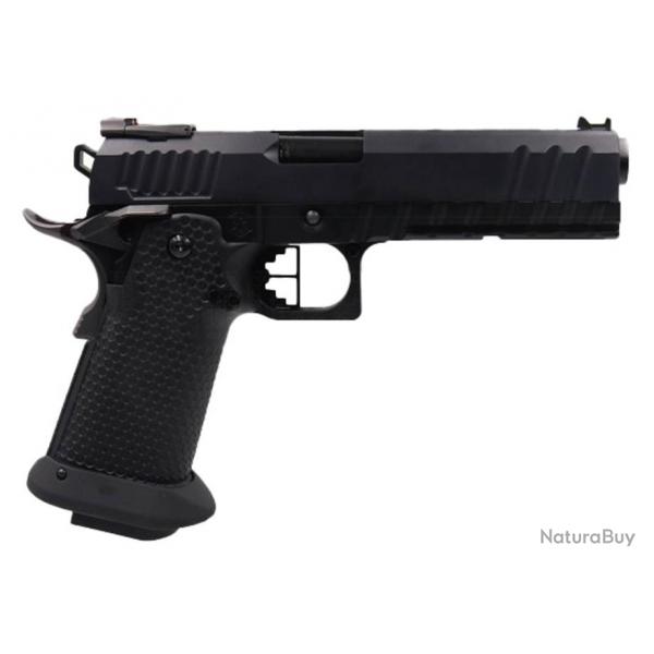 Rplique airsoft GBB HX2033 SEMI / FULL AUTO Noir gaz 1.0J