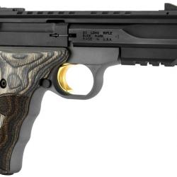 Pistolet de tir Browning Buck Mark Black Label .22 LR fileté Canon fileté