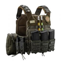 Porte-plaques BSST C-1 MOLLE standard Noir