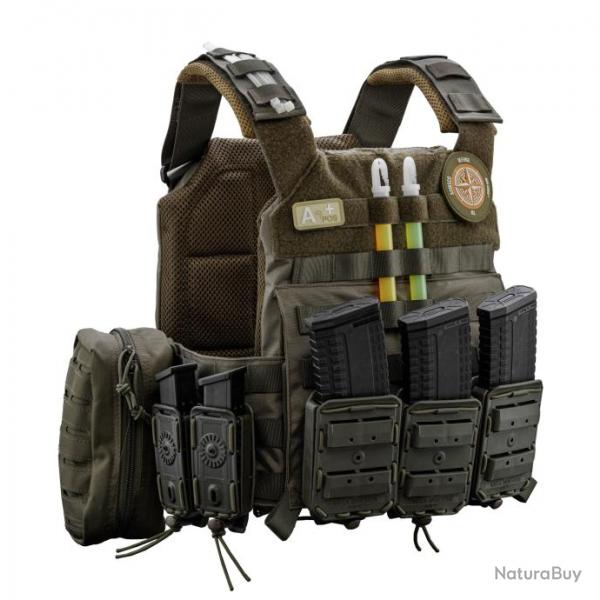 Porte-plaques BSST C-1 MOLLE standard Noir