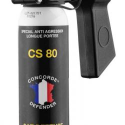 Aérosol GAZ CS 100 ml avec poignée AEROSOL CS GAZ CONCORDE 100ML POIGNEE