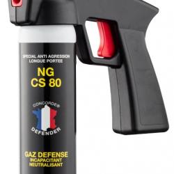 Aérosol GAZ CS 100 ml avec poignée - Nouvelle génération AEROSOL CS GAZ CONCORDE 100ML POIGNEE new g