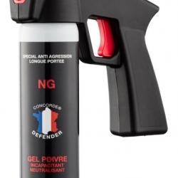 Aérosol GEL POIVRE 100 ml avec poignée - Nouvelle génération AEROSOL GAZ POIVRE 100ML POIGNEE new ge