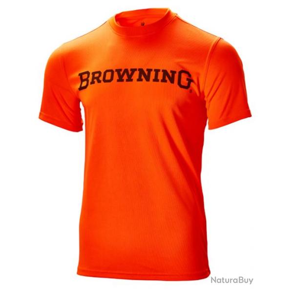 T shirt Teamspirit Orange Blaze Browning