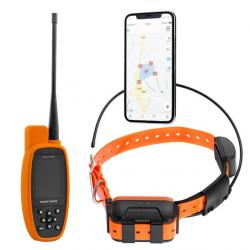 Pack Canicom GPS antenne courte et housse silicone Collier seul Canicom GPS