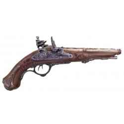 Réplique décorative Denix de pistolet français à 2 canons 1806 Pistolet Napoléon à 2 canons