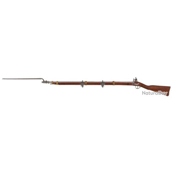 Rplique dcorative Denix de Fusil Napolon  Baonette 1806 Fusil  baonette 1806