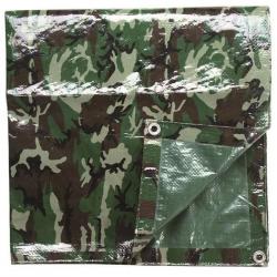 Bâche agricole camouflage Woodland 1.9x3 m avec oeillets Bhâce agricole woodland 2x3m avec oeilletsh