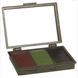 Palette grimage camo 3 couleurs avec miroir Palette grimage 3 couleurs avec miroir