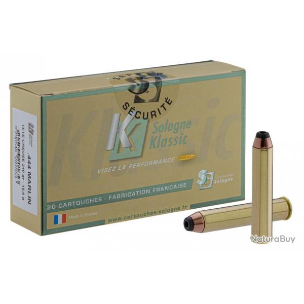 Munition  percussion centrale Benett Cal. 444 Marlin Cal.444 Marlin HP