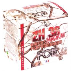 Cartouches Fob ZH Acier haute performance Magnum Cal. 12 76 ZH 36 MAG. Cal.12 76. culot de 23. 36 gr