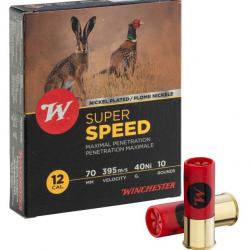 Cartouches Winchester Super Speed G2 nickel - Cal. 12/70 Super Speed G2 Nickelé Cal. 12-70, culot de