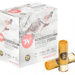 Cartouches Winchester Spéciale Fibre Cal. 20 70 Winchester cal 20 70. culot de 16. 28 gr