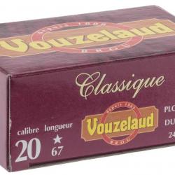 Cartouches Vouzelaud - Classique grand culot - Cal. 20/67 VOUZELAUD - Classique Grand CULOT N°2