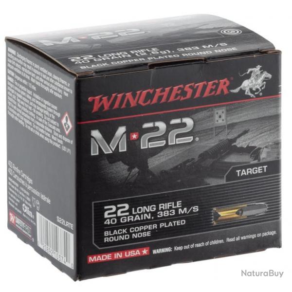 Cartouches M22 cal. 22 LR M22 - Par 400