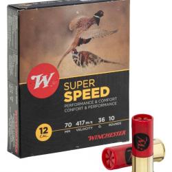 Cartouches Winchester Super Speed G2 - Cal. 12/70 SPEED, culot de 20, N°0