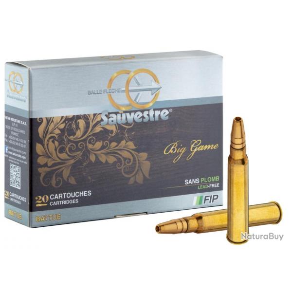 Munition grande chasse Sauvestre .30 R Blaser - spciale battue Sauvestre - FIP Battue