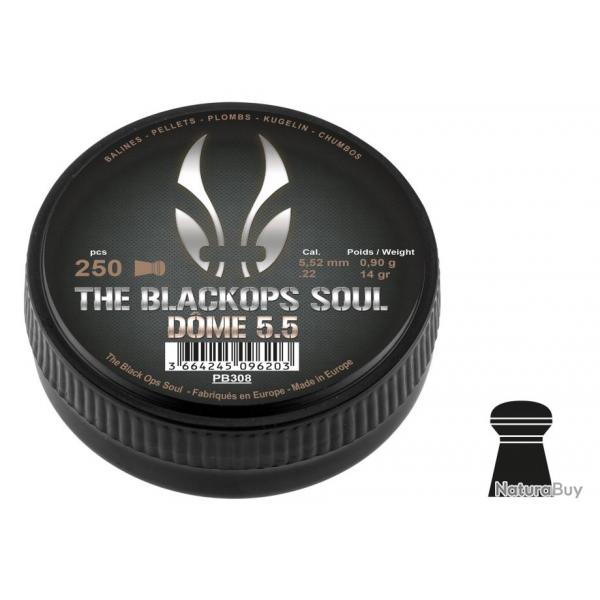 Plombs The Black Ops Soul DOME Cal 5.5 Cal. 5.5 mm