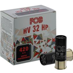 Cartouches Fob HV Acier haute performance - Cal. 12/70 HV32HP HAUT PERF. Cal.12, 32 gr, N°4A