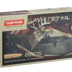 Cartouches de chasse Norma Whitetail 308 Winchester - Boîte de 20 308 Winchester Whitetail 180gr