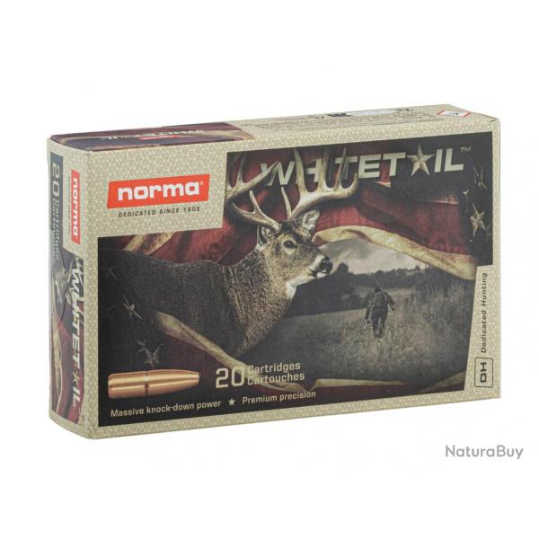 Cartouches de chasse Norma Whitetail 7mm Remington - Bote de 20 7mm Rem Mag Whitetail 150 gr