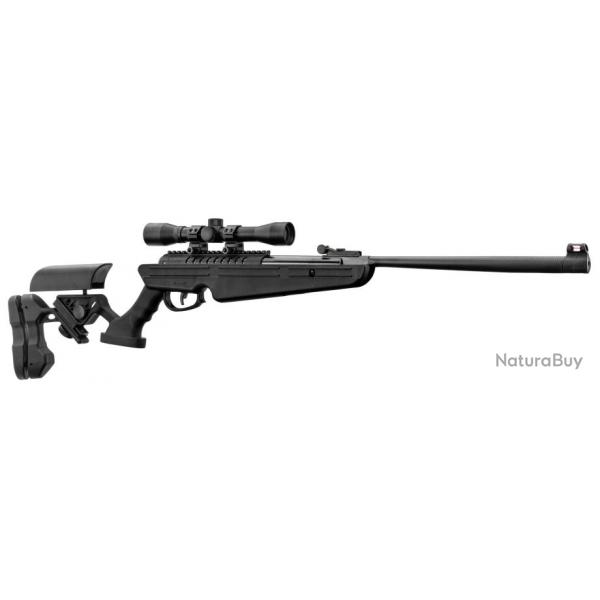 Carabine  air break barrel QUANTICO + lunette 4x32 QUANTICO AIR RIFLE V2, CAL 4.5 19.90J BLACK+4x32