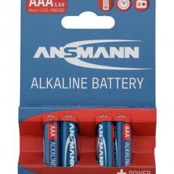 Piles alcalines LR03 AAA - Ansmann AAA LR03