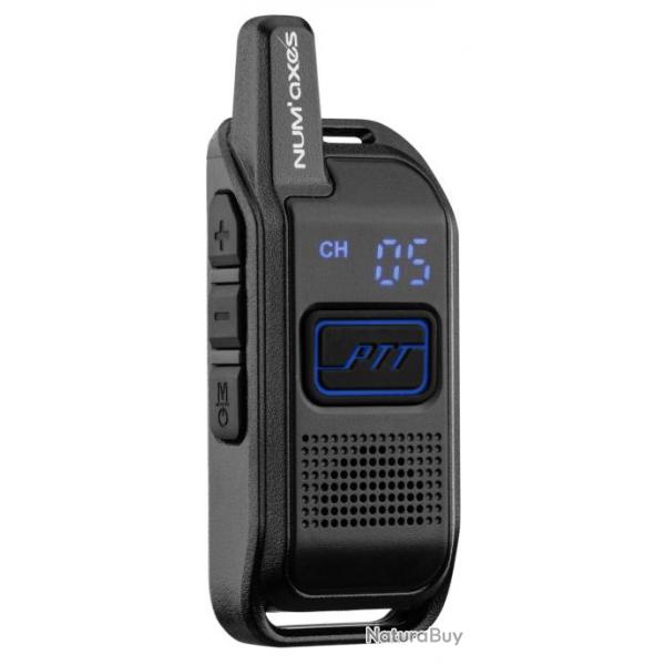 Talkie-walkie NUM'AXES TLK1038 Talkie Walkie TLK1038 Noir