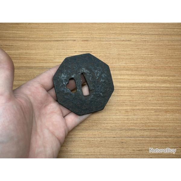 Trs ancien et rare tsuba japonais antique collection