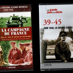 la campagne de france 1940 2 dvd blitzkrieg, dunkerque , nord et somme