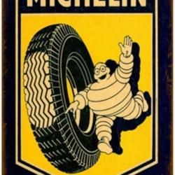 PLAQUE METAL MICHELIN/PNEUS/CLERMOND-FERRAND