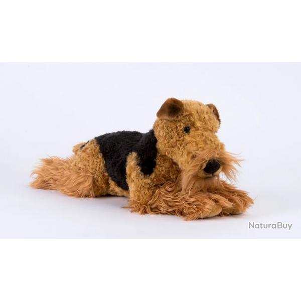 Peluche chien airdale NATURE DE BRENNE