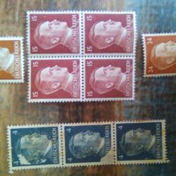 Timbres Allemagne ww2