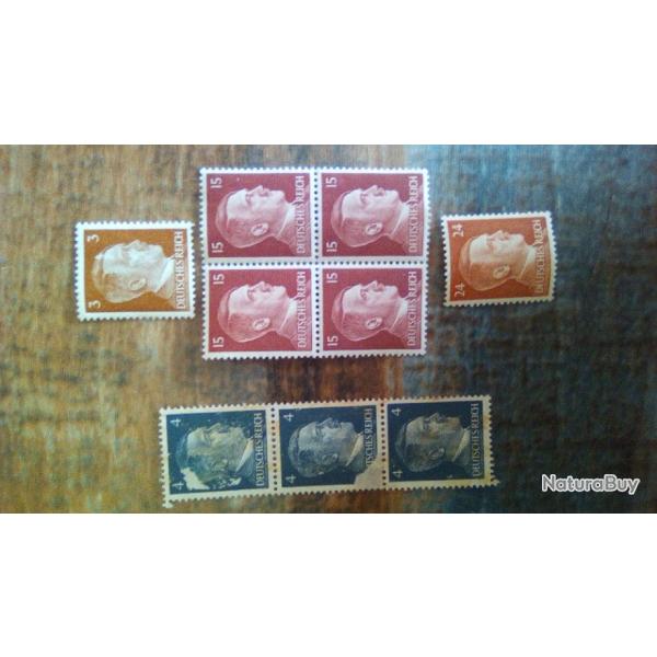 Timbres Allemagne ww2