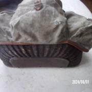 Panier De Pêche Ancien - Vintage UK - Occasion Bon État